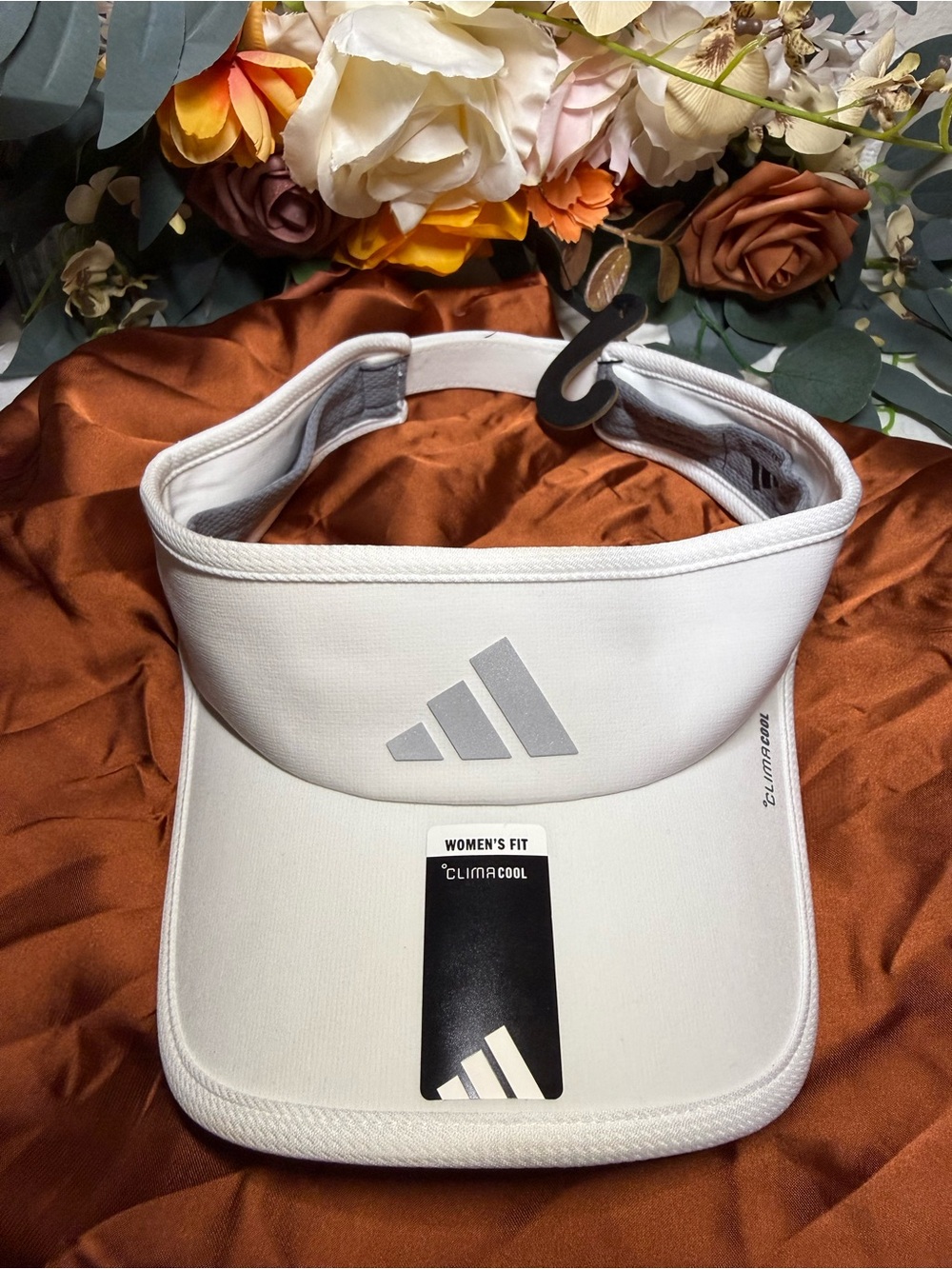 adidas White Women's ClimaCool Performance Visor